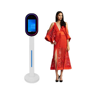 Photomaton portable populaire avec écran tactile de 13,3 pouces, mini PC intégré, appareil photo compatible SLR I5, miroir pour fête, mariage - Product Image 1