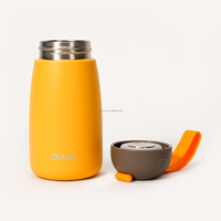 Termo Portátil Libre de BPA de 14oz, Lonchera Aislada de Doble Pared, Botella de Agua de Acero Inoxidable para Bebés y Niños