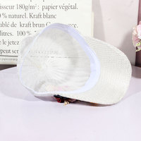 Gorra de malla transpirable de verano en oferta, sombrero de sol floral de malla, gorra refrescante para exteriores, gorra casual con visera, gorra de béisbol para mujer con protección solar