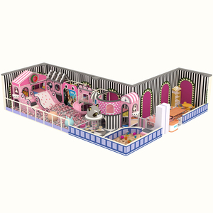 Parc d'attractions intérieur équipement de jeu doux balles balles balles diapositives petit terrain de jeu intérieur pour enfants - Product Image 1