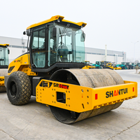 Rouleau compresseur vibrant à tambour unique SHANTUI de 10 tonnes avec moteur Weichai pour la construction routière