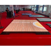 Hochwertige P3.91 Dance Floor Panel Chinesische Fabrik LED Fliesen Bildschirm Voll farbige interaktive digitale Video werbung IP65 bewertet