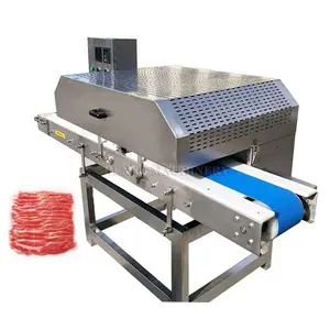 Durable Meat Slicer Machine / Automatic Fresh Meat Slices Fresh Beef Pork Meat / Chicken Fillet Breast Cutting Machine