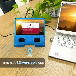 Geeikpi 7 इंच lcd 1024*600 डिस्प्ले मॉनिटर स्क्रीन किट के साथ 2 पीसी स्पीकर 3 डी प्रिंटर केस - Product Image 3