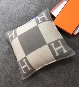 Подушка домашняя с буквами, жаккардовая квадратная наволочка с подушкой, универсальная шерстяная наволочка