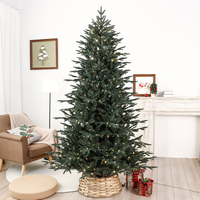 150cm Weißer Weihnachtsbaum aus PVC, Große Weihnachtsdeko-Artikel