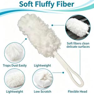 Recharges de balais à <span class=keywords><strong>poussière</strong></span> jetables en gros compatibles avec Swiffer Duster, recharges de remplacement en fibres électrostatiques pour <span class=keywords><strong>attrape</strong></span>-<span class=keywords><strong>poussière</strong></span> - Product Image 1