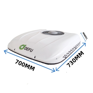 Batería 12 <span class=keywords><strong>voltios</strong></span> aparcamiento techo AC sistema acondicionador DC 24V 12 V aire acondicionado eléctrico para camión - Product Image 5