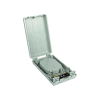 DSEE 24 Core SC Telecom Outdoor FTTH Network 1U ABS Material 2 in 24 Out Ports Model TC-F318 Fiber Optic Patch Panel