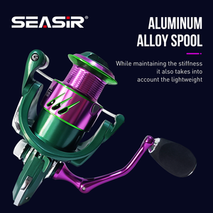 SEASIR-Juego de pesca con engranajes de acero inoxidable, novedad - Product Image 4