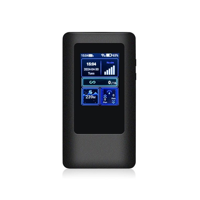 5G Portable Wireless Router Mifis 5G LCD with SIM Card WiFi 6 Wireless Mobile Router 5g Pocket Wifi Portable