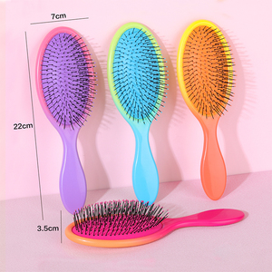 Cepillo para Cabello de Lujo de Alta Calidad con Logotipo Personalizado, Cepillo para Extensiones de Cabello ABS, Peine de Dientes Anchos - Product Image 2