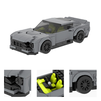 Voitures de ville MOC, collection de voitures RC, modèle de voiture en plastique, ensembles de blocs de construction, cadeau pour enfants, jouets MOC4238