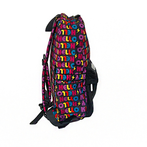 Presa di fabbrica personalizzata alla moda zaino per studenti impermeabile fodera in poliestere con chiusura a cerniera modello cartone animato - Product Image 4