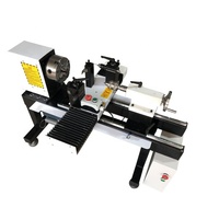 1550 Mini CNC Mesin Bubut Kayu Mesin untuk Kayu Mangkuk Membuat