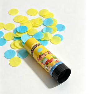 NUEVO Lanzador de Confeti Manual 2026, Pequeño, Seguro, Biodegradable y Ecológico, para Fiestas de Cumpleaños y Año Nuevo - Product Image 3