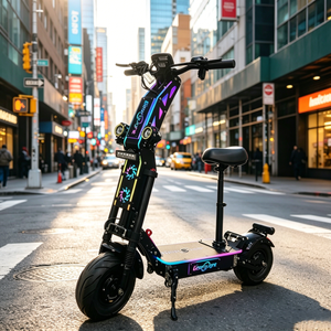 Potente Scooter Eléctrico Geofought G14 de 72V 40-100AH de Gran Capacidad, 60-300km de Largo Alcance, 13/14 Pulgadas, Todoterreno, con Arranque NFC - Product Image 1