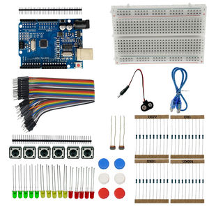 Komplettes Starter-Kit für <span class=keywords><strong>Arduino</strong></span> UNO R3 mit Breadboard-LEDs Buttons Jumper für elektronische Heimwerker - Product Image 6