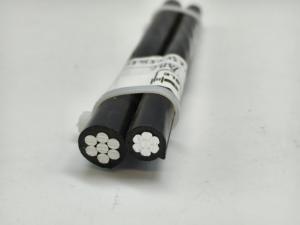 CAAI <span class=keywords><strong>Y</strong></span> 1x35 + N25 ABC ASTM B LV Línea Cubierta AL + AAAC XLPE Cable Servicio Drop 2 núcleos <span class=keywords><strong>Fase</strong></span> + <span class=keywords><strong>Neutro</strong></span> Sin Iluminación EESCABLE - Product Image 5