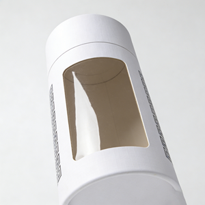 Factory Direct Recyclable Paper Cylinder Box With Display <b>Window</b> Custom Design Round Tube Packaging With Lid - Product Image 6