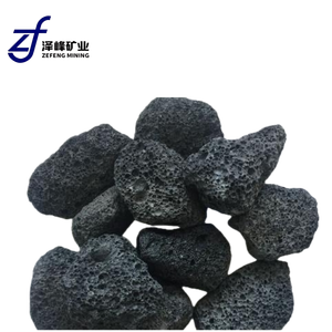 Rood/Zwart vulkanisch gesteente grind 25kg verpakt silicaatmateriaal voor bloempotten en tuinlandschapsarchitectuur - Product Image 3