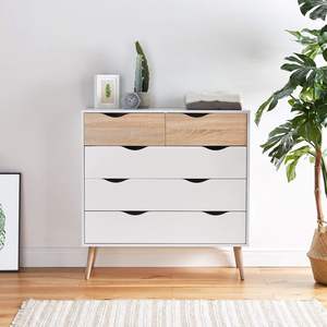 Armoire latérale de haute qualité, style <span class=keywords><strong>scandinave</strong></span>, en bois, avec un grand espace de rangement - Product Image 2