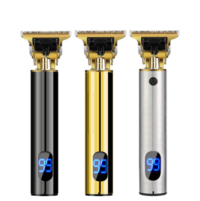 Оптовые цены, хит продаж Парикмахерская электрическая машинка для стрижки волос с ЖК-дисплеем электрическая машинка для стрижки волос Триммер Профессиональный электрический шлифовальный инструмент, ножницы для волос