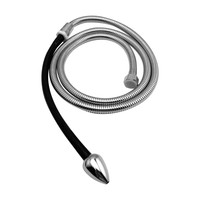 STELLAR PATH Système de douche rectale et anale sain, Nettoyeur vaginal gay, Buse de douche en silicone pour lavement anal