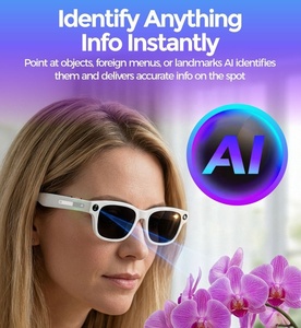 Smart AI Glasses <b>Bluetooth</b> Real Time Translation Voice Assistant 5MP <b>Camera</b> Hands Free Calling Music Travel Business AR Eyewear - Product Image 6