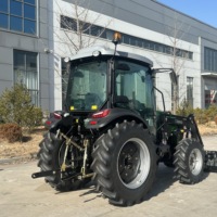 BITSMANN ATK754 75HP EURO V Tracteur de jardin avec certificat E-MARK et COC Roue 4WD Solution ultime pour l'entretien du jardin