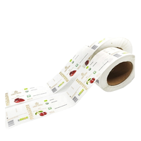 Etiquettes autocollantes cosmétiques personnalisées en papier synthétique de haute qualité pour impression sur feuille d'or