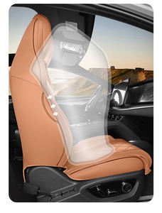 Housses de siège de voiture de luxe sur mesure, ensemble complet 5 places, simili cuir toutes saisons, Skoda Octavia 2013-2023, Skoda Yeti 2013-2017 - Product Image 6