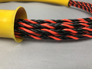 <span class=keywords><strong>Cinta</strong></span> Pasacables <span class=keywords><strong>de</strong></span> 4mm 6mm X 30m, 100 Pies, 1/4 <span class=keywords><strong>de</strong></span> Pulgada, 3 Núcleos, Trenzada, para Pasar Cables Eléctricos a Través <span class=keywords><strong>de</strong></span> la Pared - Product Image 4