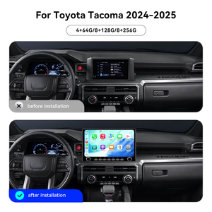 Lecteur DVD <span class=keywords><strong>de</strong></span> voiture à écran tactile Foforfor 14,6 pouces pour Toyota Tacoma/4Runner 2024-2025, navigation GPS, Carplay, autoradio multimédia - Product Image 2