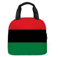 Sac isotherme pour déjeuner personnalisé avec drapeau de la Martinique, boîte isotherme, sac isotherme portable, isolation thermique en aluminium