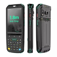 Escáner de Código de Barras 2D Industrial PDA Portátil, Android 13, Pantalla de 4 Pulgadas, IP68, 4G LTE, Gestión de Almacén, Inventario