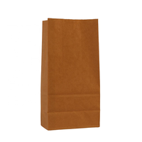 Sac en papier SOS 2023, sacs en papier brun kraft personnalisé, logo imprimé, fabricant de sacs en papier convivial