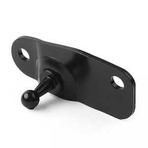 Tailgate Strut <b>Bracket</b> Base For Land Rover LR095809 LR030939 Steel <b>Black</b> Coated Metric Size - Product Image 5