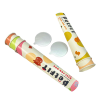 Vente en gros Eco feuille d'aluminium alcool prévenir 100ml 120ml papier crème glacée Popsicle Calippo Squeeze Tube emballage cône tasse