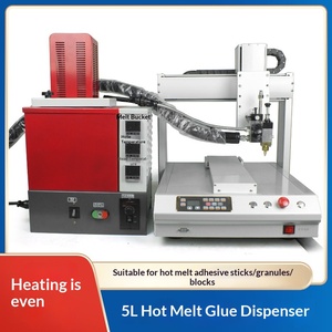 Machine de distribution de <span class=keywords><strong>colle</strong></span> thermofusible entièrement automatique de grande capacité 5L avec équipement de pulvérisation manuelle - Product Image 5