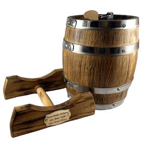 Kişiselleştirilmiş viski varil Urn, benzersiz <span class=keywords><strong>Pet</strong></span> külleri cenaze külü vazosu, insan külleri yetişkin için <span class=keywords><strong>Urns</strong></span>, köpek kedi ahşap <span class=keywords><strong>Urns</strong></span> özelleştirmek - Product Image 2