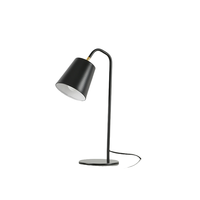 Lampe de table ajustée avec abat-jour en métal décoration de la maison lampe d'intérieur lampe de chevet
