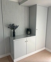 Panneau Acoustique à Lattes en MDF et Fibre de Polyester, Isolation Phonique pour Studio à Domicile et Auditorium, Suppression du Bruit, Texturé