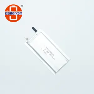 Bateria de li-polímero de alta capacidade, bateria de alta capacidade cp223565 3v 750mah usada em vários tipos de painéis de instrumentos