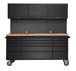 CYD Heavy-Duty Lockable Professional <strong>Tool</strong> <strong>Cart</strong> <strong>for</strong> Secure Storage with Workbench Mobile <strong>Tool</strong> Workstation <strong>for</strong> Auto Repair Shops - Product Image 1