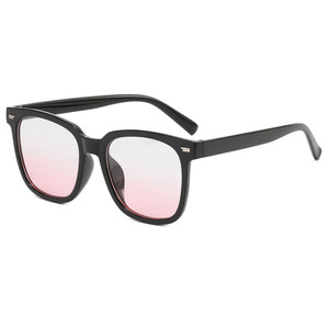 Xsy Sunglasses Blush Pink Gradient Lens Unisex UV400 Protection Fashion Sun Glasses For Travel Driving - Product Image 5
