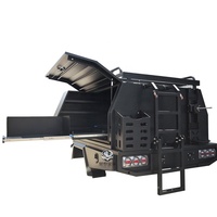 Plateau et auvent en aluminium pour cabine double Ute