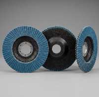 Disque à lamelles 115 mm en zircone haute densité pour le meulage de métaux lourds, longue durée de vie, rapide