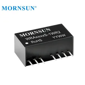 DUAL Output 25W DC-DC Converter 18V 15V 12V 9V WRA1215S-1WR2 Mornsun 12VDC to 15VDC Converter