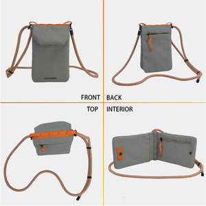 Wholesale Casual Travel Document <strong>Bag</strong> Foldable Close-fitting Messenger <strong>Mobile</strong> Phone <strong>Bag</strong> - Product Image 3